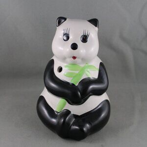 Vintage Benihana Mug - Panda with Bamboo Shoot - Ceramic Piece